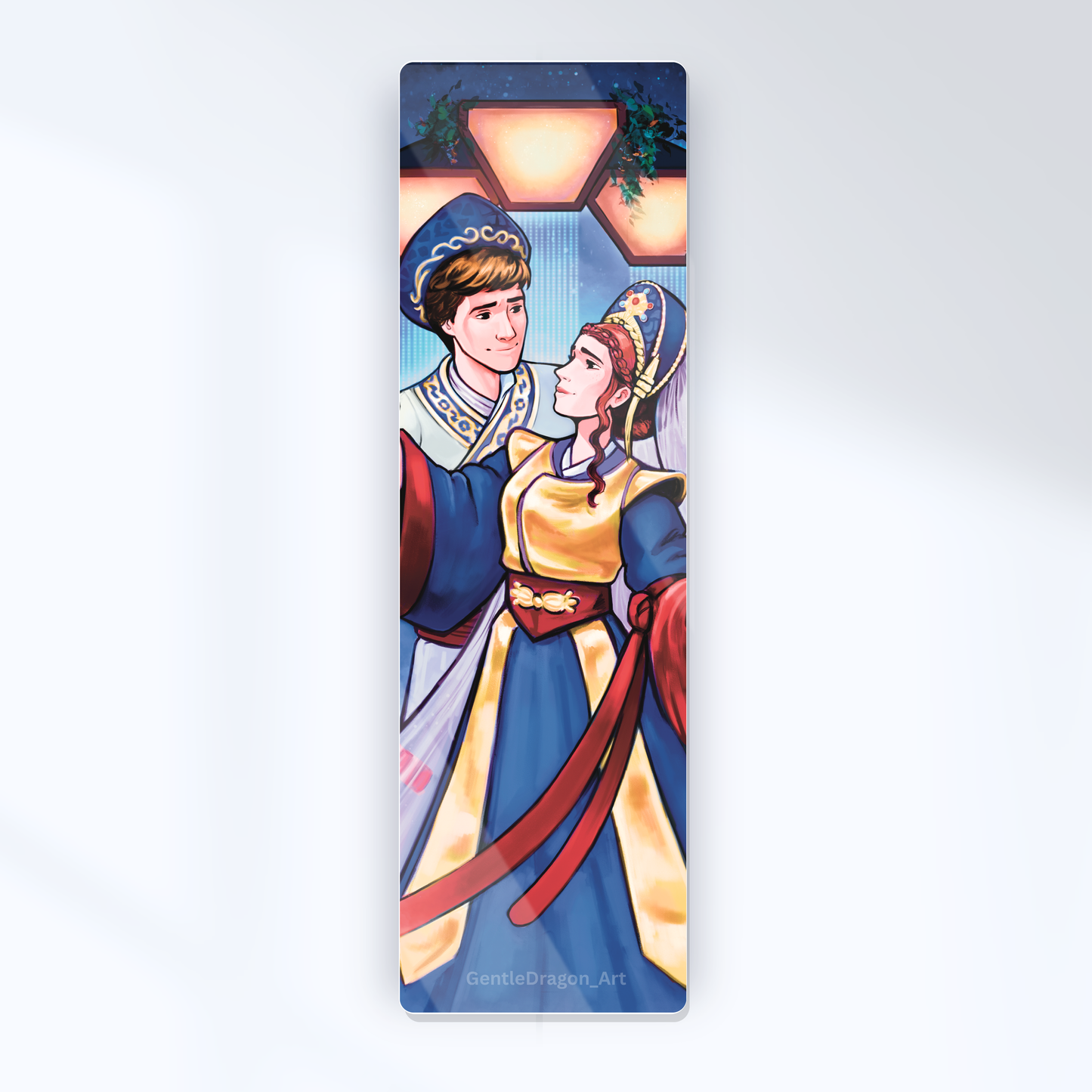 Adolin and Shallan | Stormlight Archive Metal Bookmark