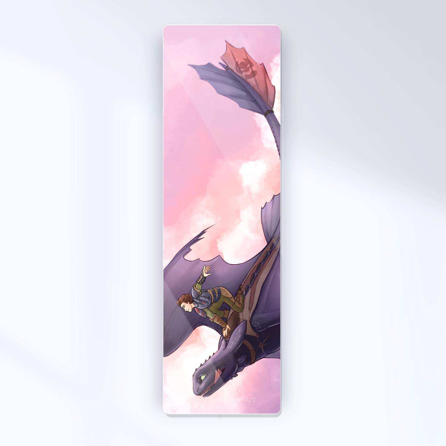 Flying | HTTYD Metal Bookmark