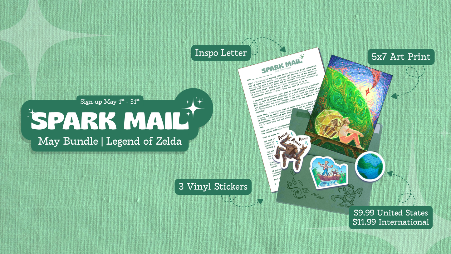 OFFICIAL Spark Mail Club | Inspirational Monthly Subscription