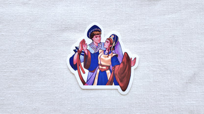 Adolin and Shallan | Sticker
