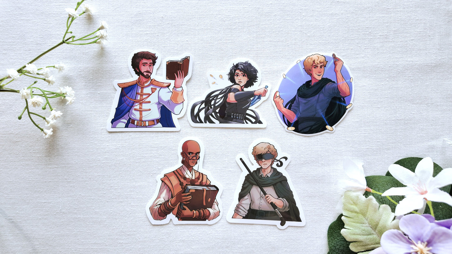 Mistborn Era 1 | Sticker Collection