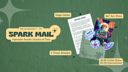 OFFICIAL Spark Mail Club | Inspirational Monthly Subscription