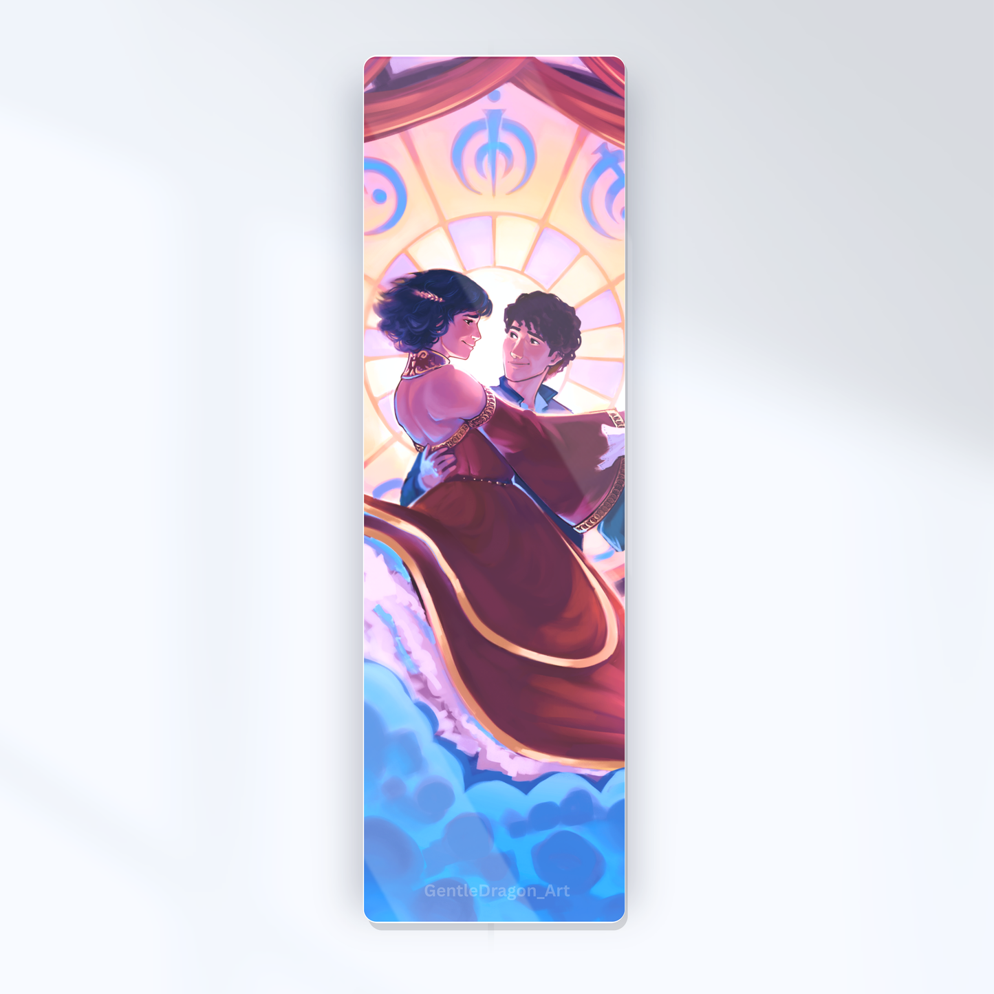 Vin and Elend | Mistborn Era 1 Metal Bookmark