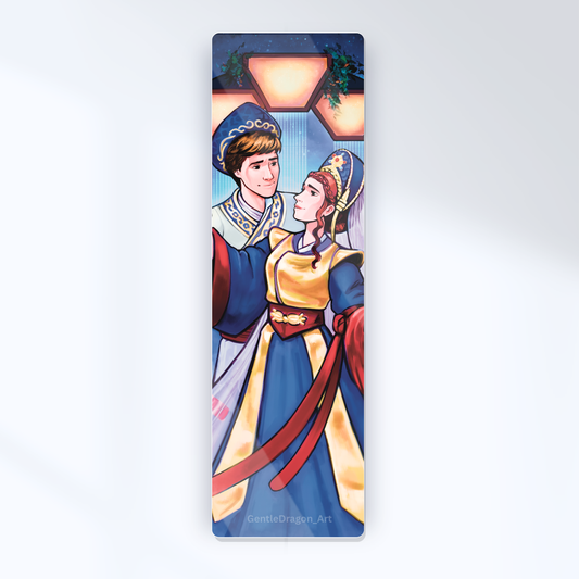 Adolin and Shallan | Stormlight Archive Metal Bookmark