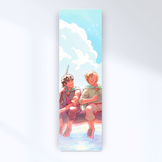 Sam and Frodo | Lord of the Rings Metal Bookmark
