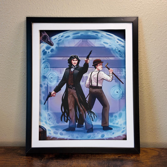 Wax and Wayne | Mistborn Art Print
